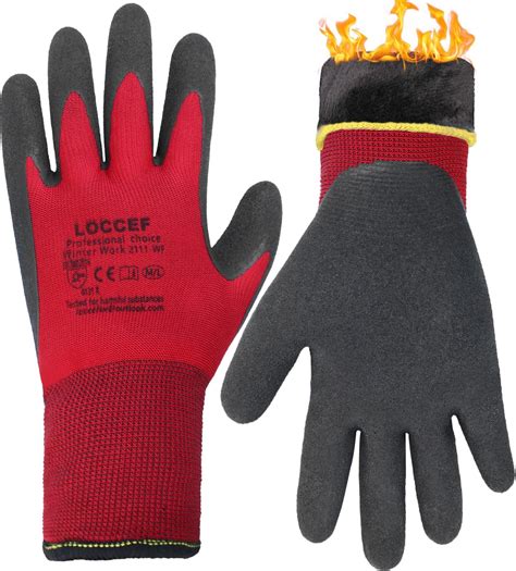 Powergrab Thermo 41 1430l Seamless Knit Nylon Glove With Hi Vis