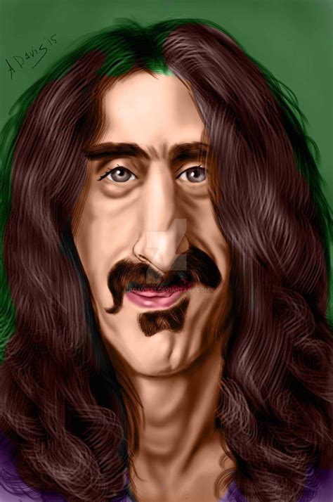 Zappa By Adavis57 On Deviantart Celebrity Caricatures Caricature