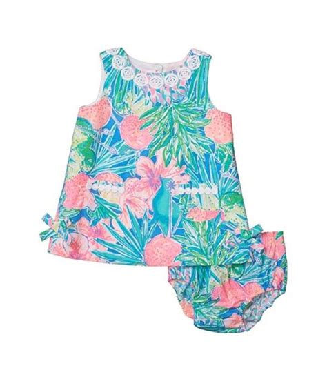 Nwt Lilly Pulitzer Baby Lilly Infant Shift Dress Swizzle In Size 12 18