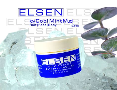 Elsen Icy Cool Mint Mud Travel Size 25 Oz