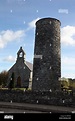 Inniskeen church and round tower hi-res stock photography and images ...