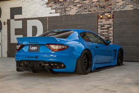 Lb Works Maserati Granturismo Liberty Walk Complete Car And Customize