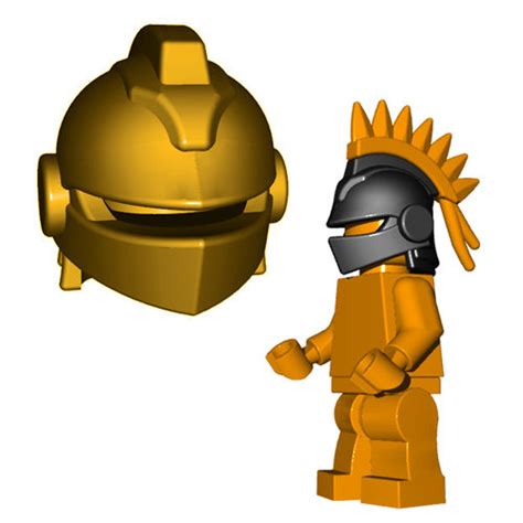 2 008 01 Brickwarriors Jousting Helmet Minifigures Accessories
