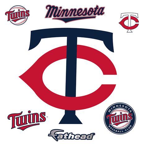 Minnesota Twins Alternate Logo Giant Officially Licensed Mlb