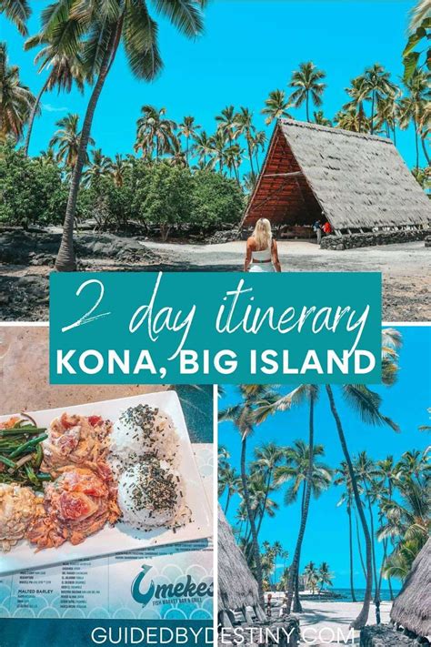 4 Day Big Island Hawaii Itinerary | Big island travel, Hawaii itinerary