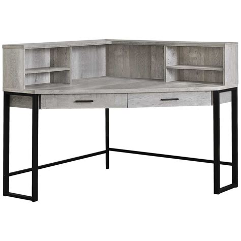 Gray 48 Corner Desk Af 7515