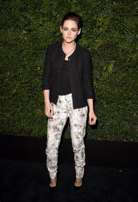 Kristen Stewart Chanel And Charles Finch Oscar Party In Los Angeles Ca Celebmafia