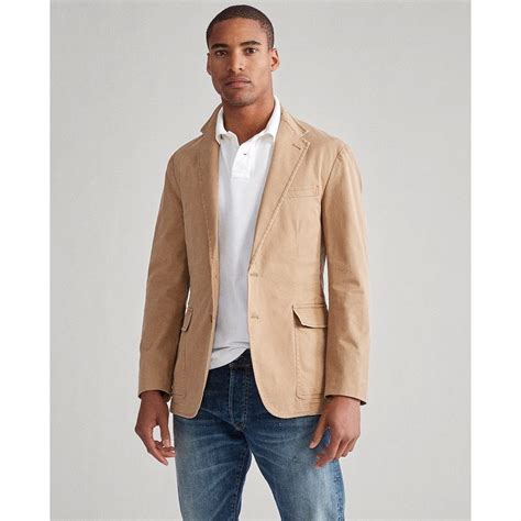 Daytona reprend un grand classique: Polo Ralph Lauren Veste sport déstructurée Polo Sable ...