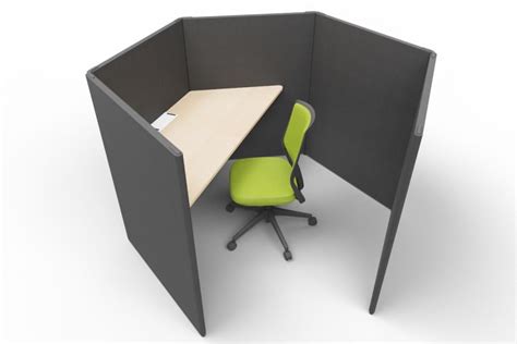 Modular Hexagonal Acoustic Office Pod Connect Office Reality