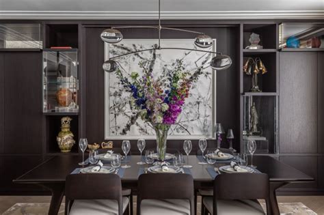 Park Lane Apartment London Contemporary Dining Room London By