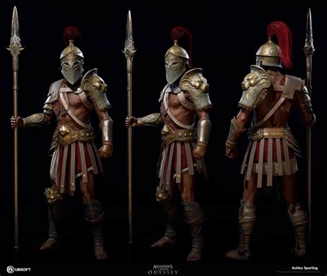Assassins Creed Odyssey Character Team Post Assassins Creed Artwork
