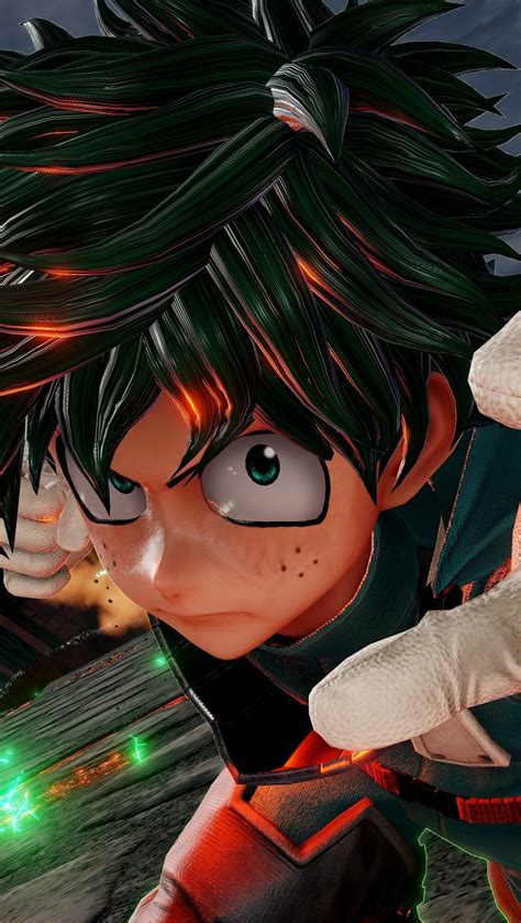 Izuku Midoriya De My Hero Academia En Jump Force Fondo De Pantalla 4k