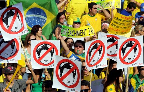 Brazil Thousands Of Protesters Demand President Dilma Rousseff S