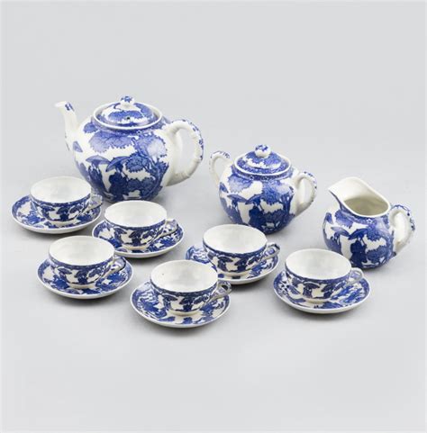 Tea Set In Chinese Porcelain Late 19th Century In 2021 Chinese Tea