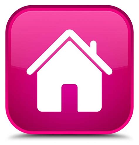 Welcome Home Icon Glossy White Square Button — Stock Photo © Fr