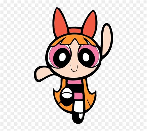 Cat Powerpuff Girls Blossom Coloring Pages Hd Png Download 470x676