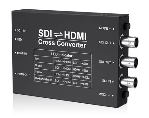 Hdmi To Sdi Sdi To Hdmi Video Cross Converter Apex Digital