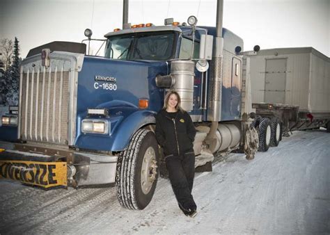 Back On The Ice Lisa Kellys Return To Ice Road Truckers