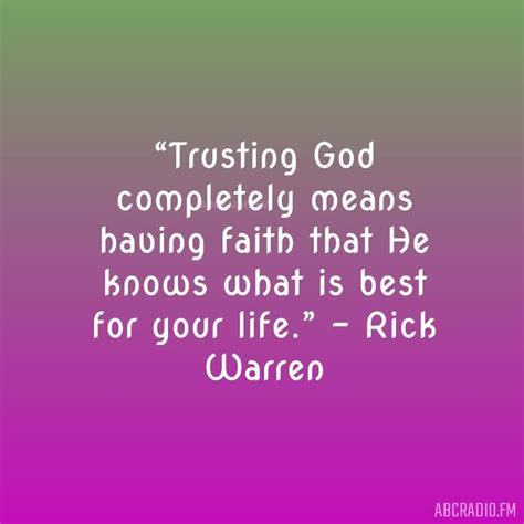 Famous Christian Quotes About Trusting God Abcradiofm