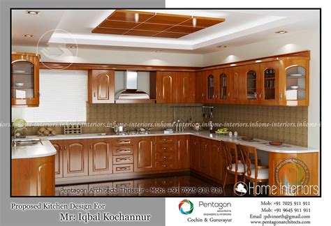 Excellent Contemporary Home Modular Kitchen Interior Design