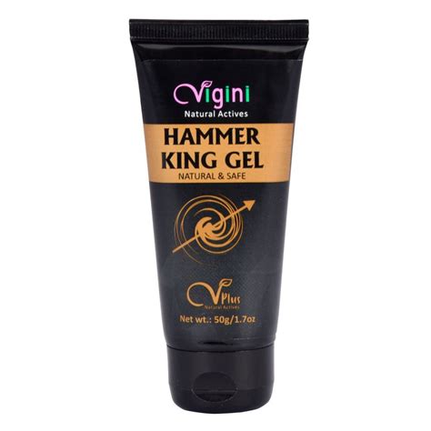 Vigini 100 Natural Actives Hammer King Sexual Lube Lubricants For Men Long Time Effective