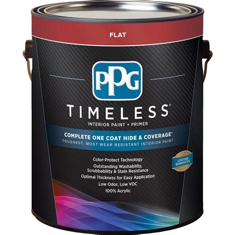 Home depot paint paint samples interior paint home accents paint colors families finding yourself house ideas deck. PPG TIMELESS 1 gal. Pure White/Base 1 Flat Interior Paint ...
