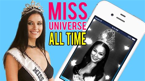 10 Most Beautiful Miss Universe Of All Time Youtube
