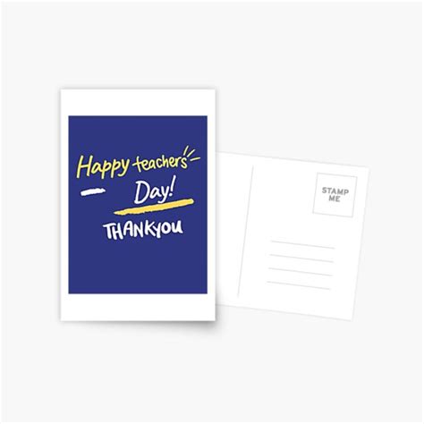 teachers day greeting card  ayeshstore teachers day greeting card