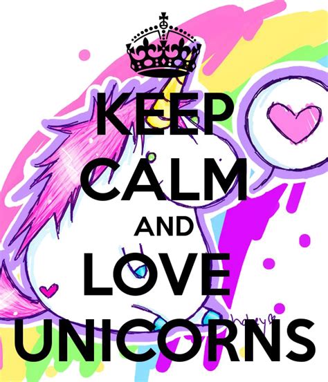 Keep Calm Png Free Download Keep Calm Love Unicorn Clipart Full