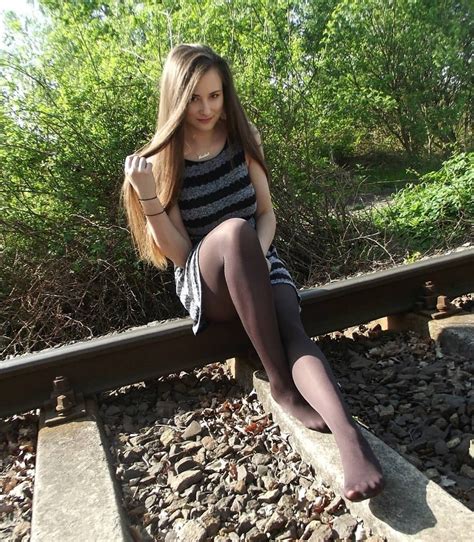 Women S Legs And Feet In Tights Legs And Feet In Brown And Grey Tights