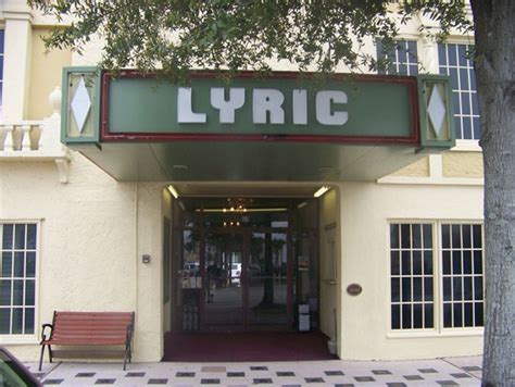 Lyric Theatre In Stuart Fl Cinema Treasures