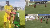 Así se estira Carlos Miguel, el portero 'gigante' del fútbol brasileño ...
