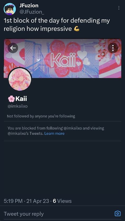 🌸kaii On Twitter Can Yall Block Jfuzion Hes Spreading Hate Of