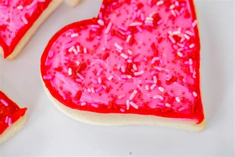 Easy Valentine Sugar Cookies Recipe Lil Luna