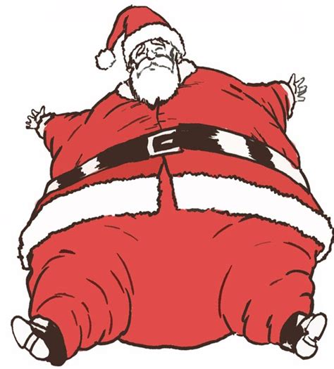 Neills Blog Morbidly Obese Santa