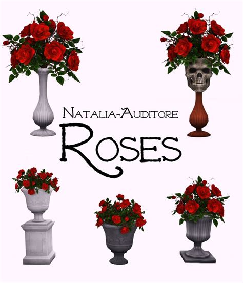 Roses Natalia Auditore Sims 4 Game Sims 4 Collections Sims 4