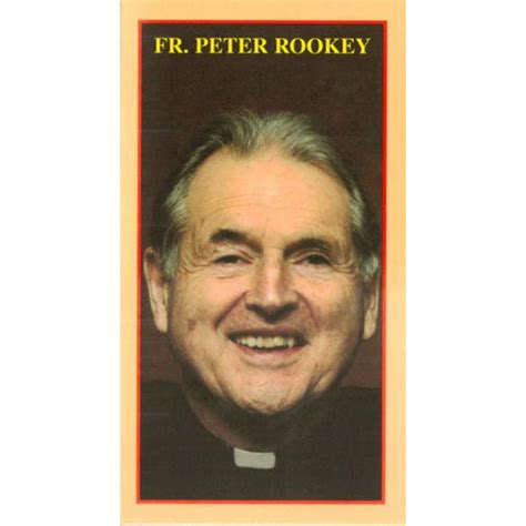 Fr Peter Rookey Prayercard The Catholic T Store