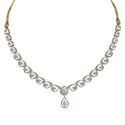 Real Diamonds Diamond Necklace At Rs 500000 In Kolkata Id 21650355748