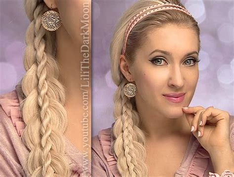 intricate side swept braids everyday hairstyles for long hair from tutorial youtube