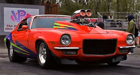Pro Street Chevy Muscle At Great Lakes Dragway Hot Cars