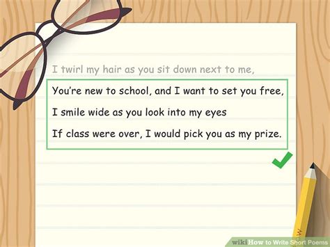 What are your tips for writing a love poem? How to Write Short Poems: 15 Steps (with Pictures) - wikiHow