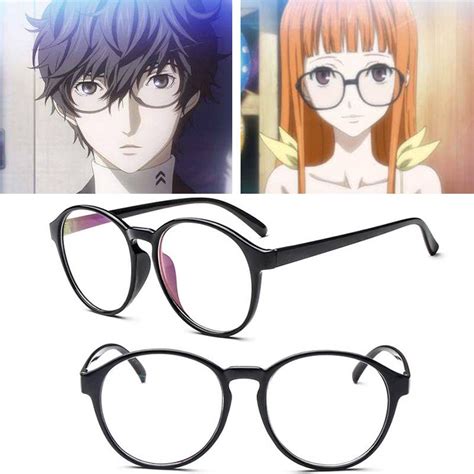 Anime Persona 5 Ren Amamiya Futaba Sakura Hero Kurusu Akira Glasses Cosplay Costumes Accessories