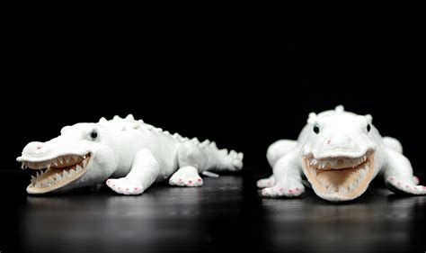 White Crocodile Stuffed Animals Crocodile Plush Toy Etsy