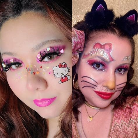 Hello Kitty Makeup With Mrs Marvellous 🎀 Keikos Makeup
