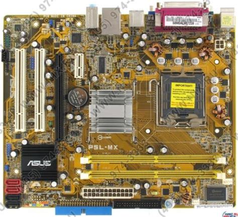 Asus P5l Mx Lga775 Socket Intel Motherboard Ebay