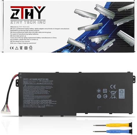 Zthy Ac16a8n Laptop Battery Replacement For Acer Aspire V15