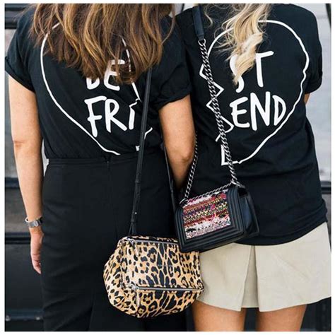 Best Friends T Shirt Women Summer 2016 Best Friend Graphic