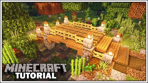How To Build A Small Bridge In Minecraft 114 Youtube