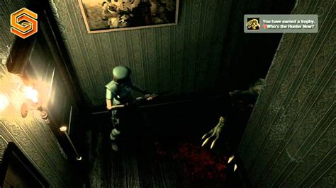 Resident Evil Remastered Hd Whos The Hunter Now Trophy Achievement