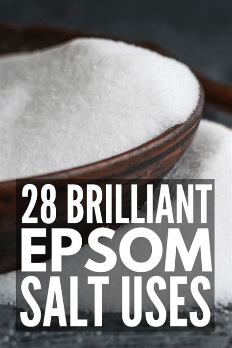 28 Epsom Salt Uses Youll Wish You Knew Sooner Epsom Salt Uses Epsom Salt Benefits Salt Bath